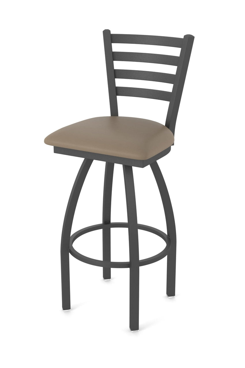 Holland Bar Stool 410 Jackie Swivel Bar Stool 30" (HBS - 410 - BarStool - Upholstery) - SchoolOutlet