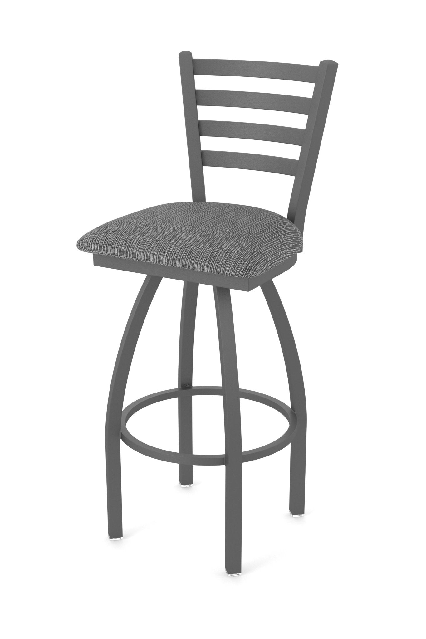 Holland Bar Stool 410 Jackie Swivel Bar Stool 30" (HBS - 410 - BarStool - Upholstery) - SchoolOutlet