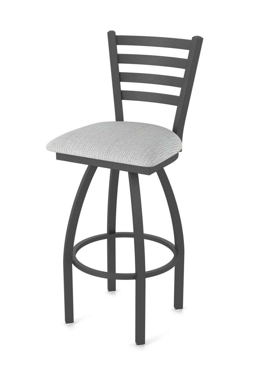 Holland Bar Stool 410 Jackie Swivel Bar Stool 30" (HBS - 410 - BarStool - Upholstery) - SchoolOutlet