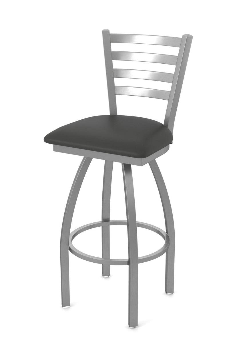 Holland Bar Stool 410 Jackie Swivel Bar Stool 30" (HBS - 410 - BarStool - Upholstery) - SchoolOutlet