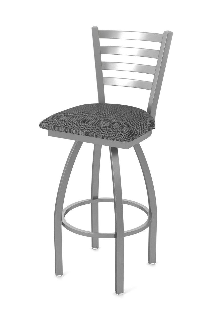 Holland Bar Stool 410 Jackie Swivel Bar Stool 30" (HBS - 410 - BarStool - Upholstery) - SchoolOutlet