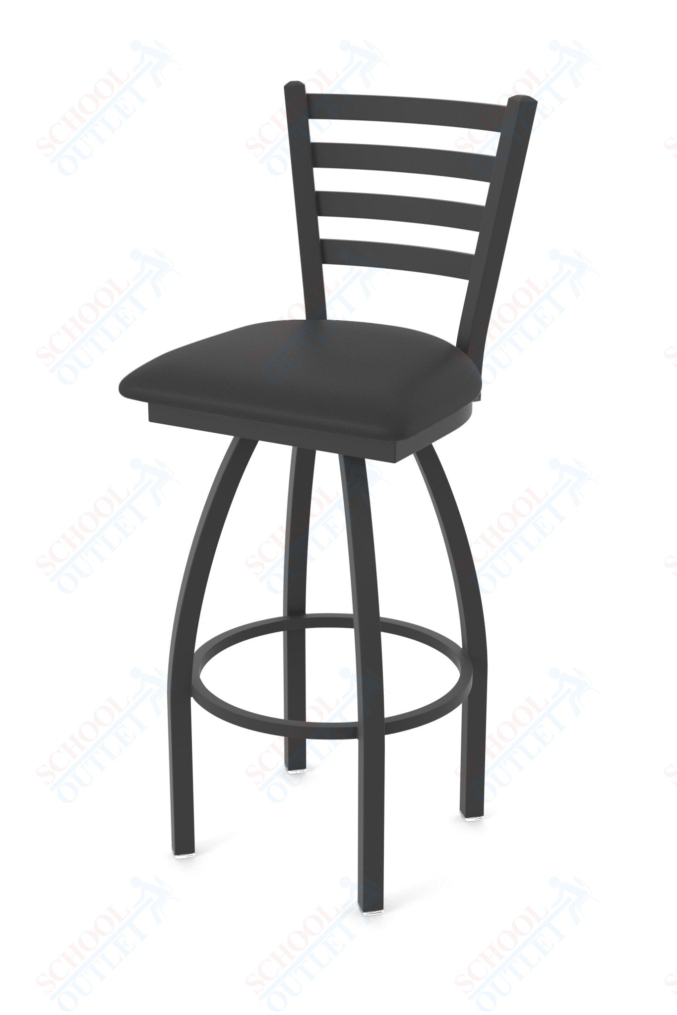 Holland Bar Stool 410 Jackie Swivel Bar Stool 36" (HBS - 410 - BarStool - Upholstery) - SchoolOutlet