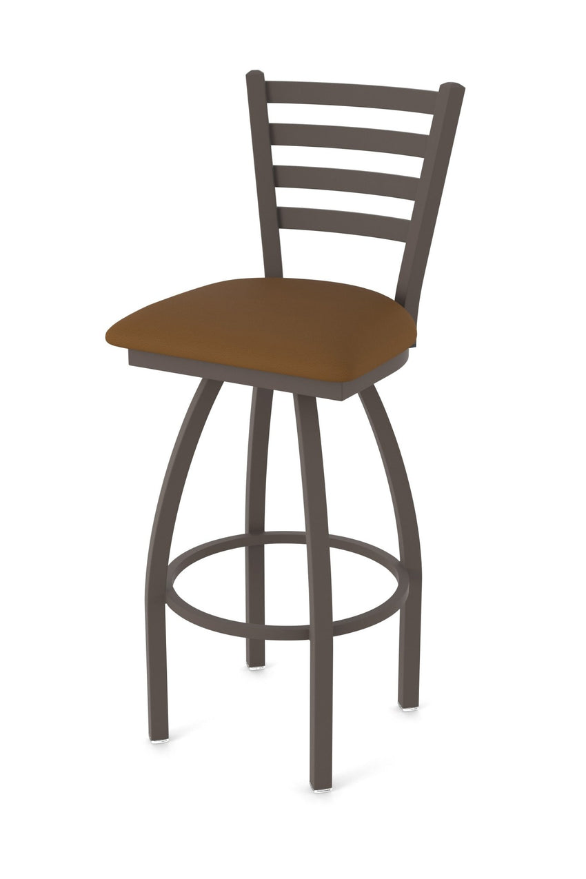 Holland Bar Stool 410 Jackie Swivel Bar Stool 36" (HBS - 410 - BarStool - Upholstery) - SchoolOutlet