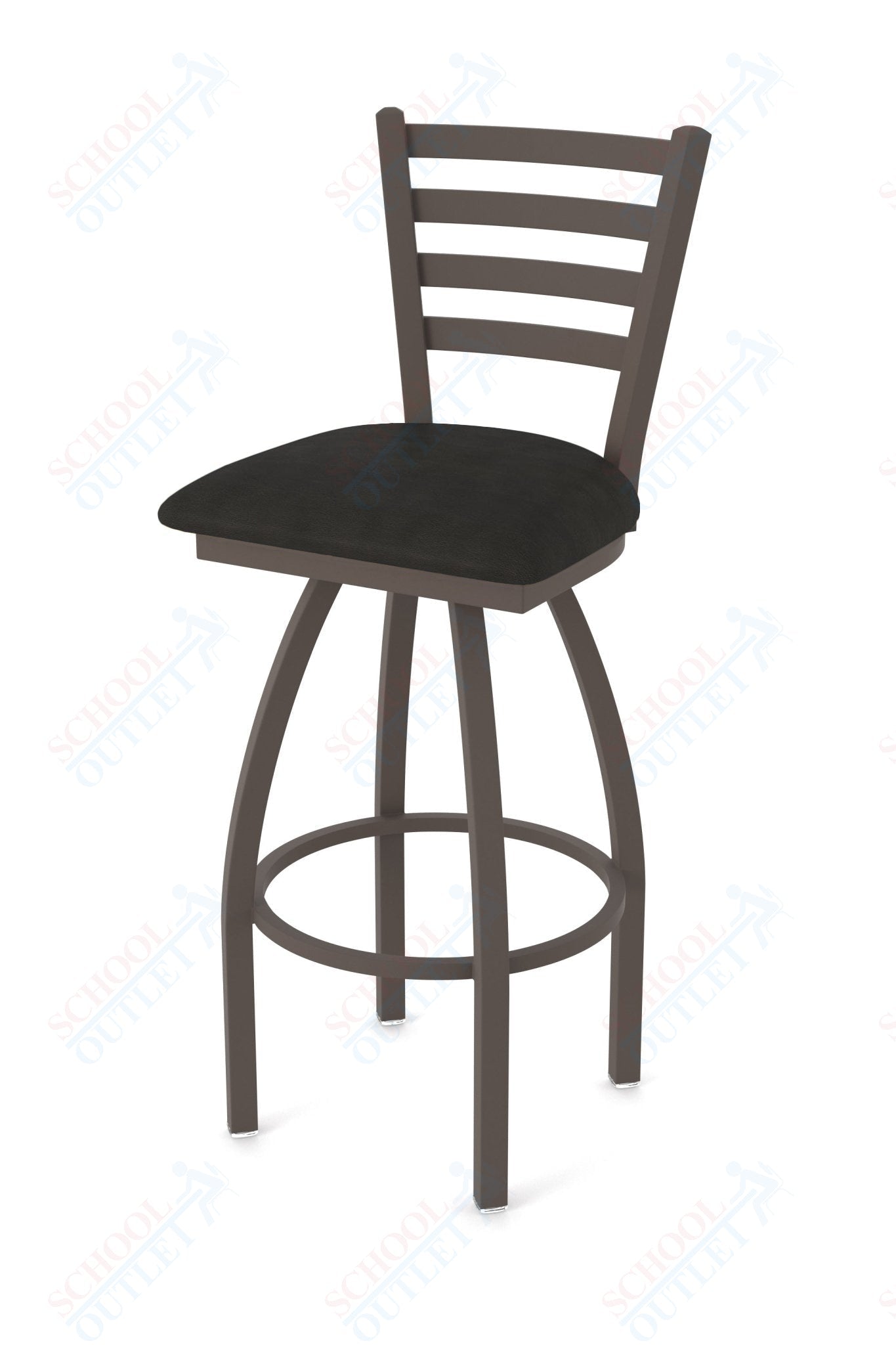 Holland Bar Stool 410 Jackie Swivel Bar Stool 36" (HBS - 410 - BarStool - Upholstery) - SchoolOutlet