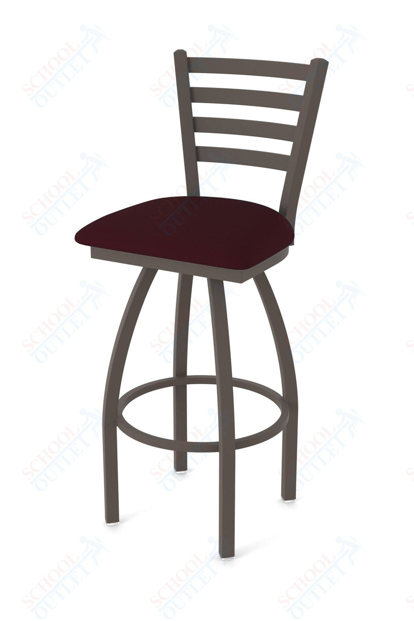 Holland Bar Stool 410 Jackie Swivel Bar Stool 36" (HBS - 410 - BarStool - Upholstery) - SchoolOutlet