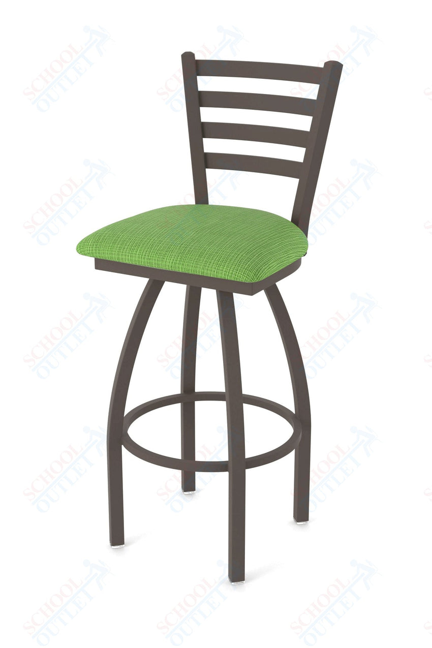 Holland Bar Stool 410 Jackie Swivel Bar Stool 36" (HBS - 410 - BarStool - Upholstery) - SchoolOutlet
