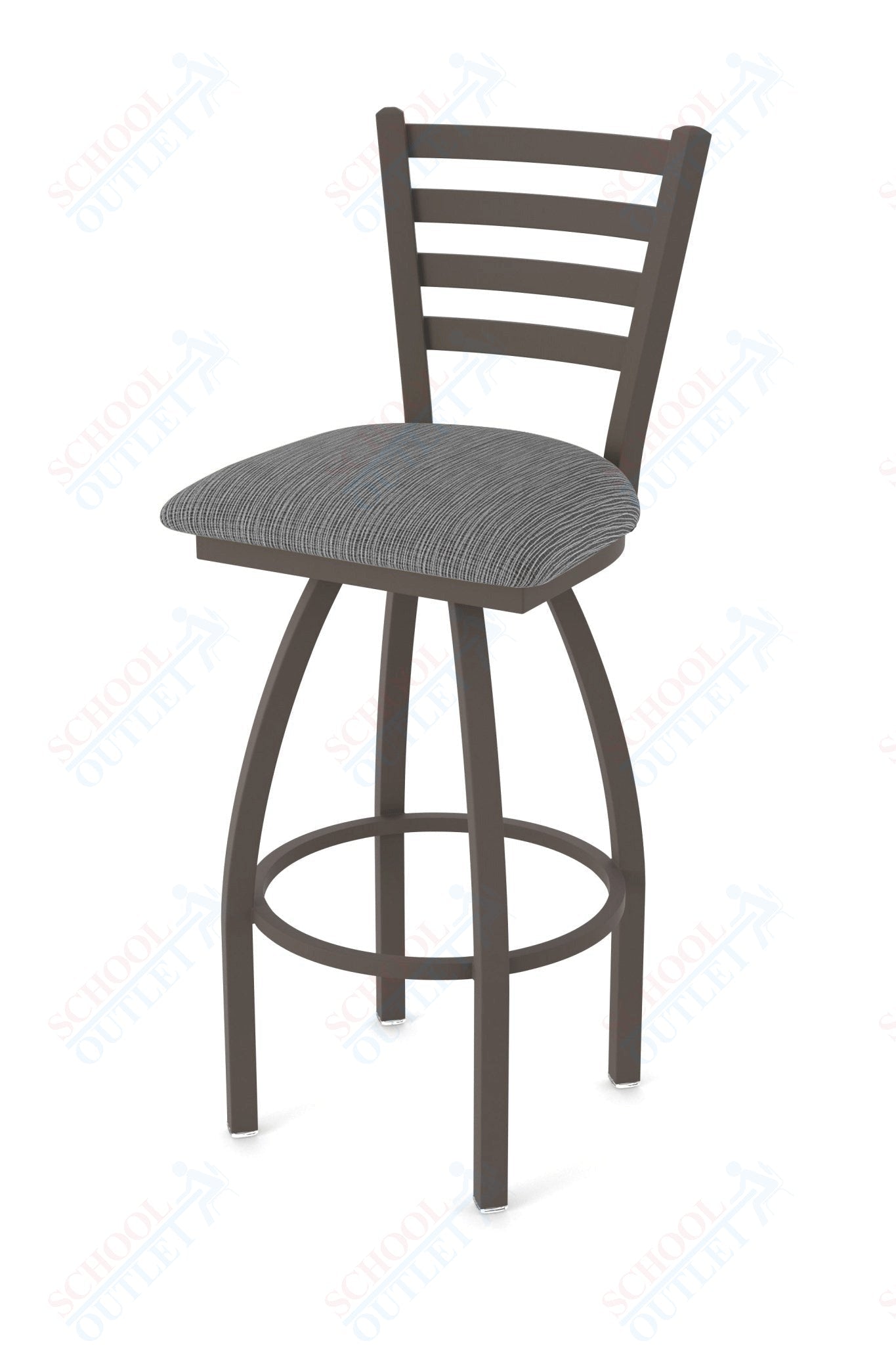Holland Bar Stool 410 Jackie Swivel Bar Stool 36" (HBS - 410 - BarStool - Upholstery) - SchoolOutlet