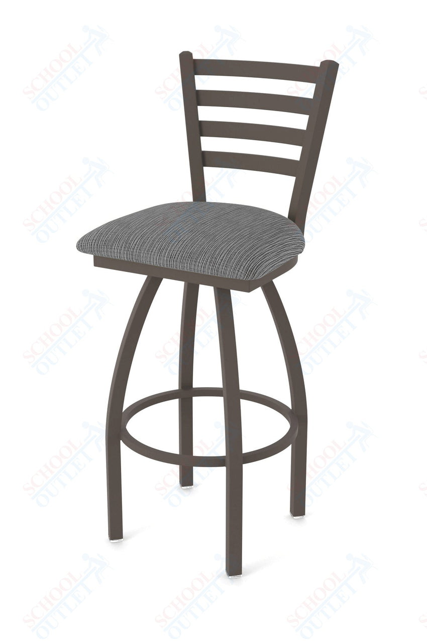 Holland Bar Stool 410 Jackie Swivel Bar Stool 36" (HBS - 410 - BarStool - Upholstery) - SchoolOutlet