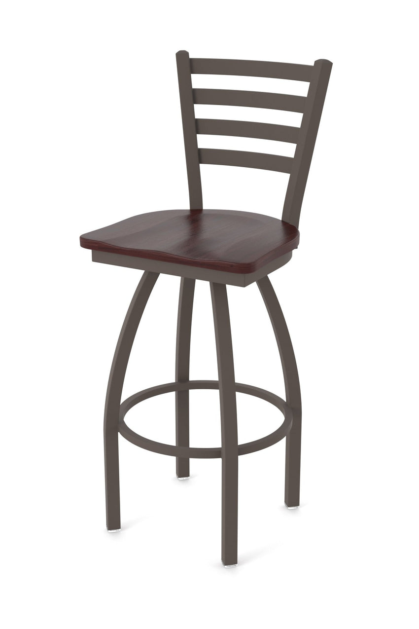 Holland Bar Stool 410 Jackie Swivel Bar Stool 36" (HBS - 410 - BarStool - Wood) - SchoolOutlet