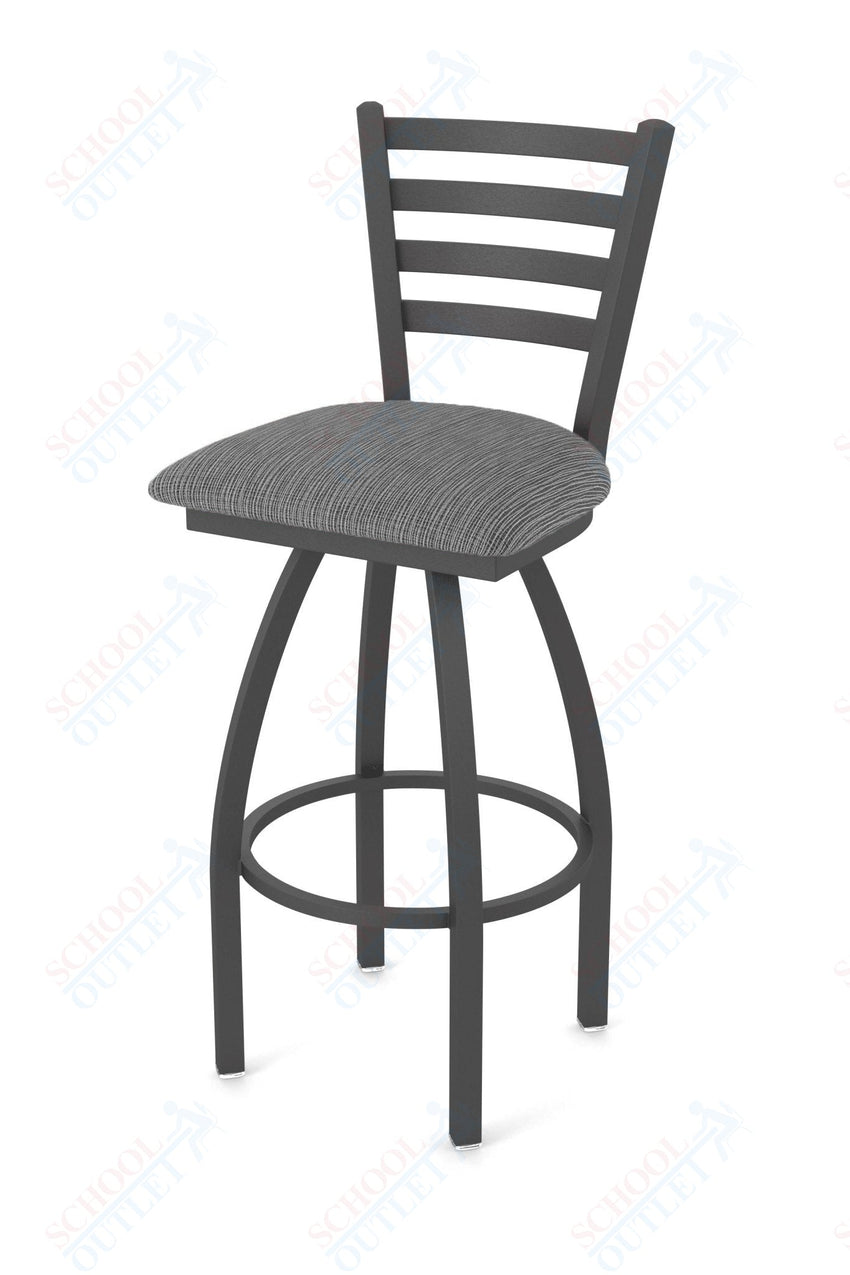 Holland Bar Stool 410 Jackie Swivel Bar Stool 36" (HBS - 410 - BarStool - Upholstery) - SchoolOutlet