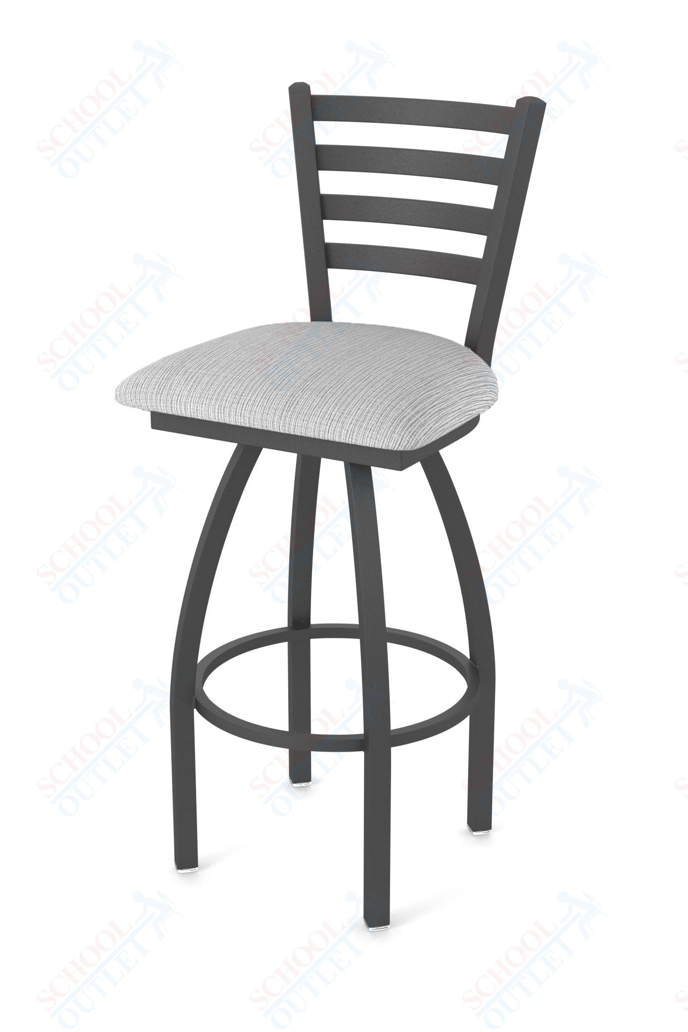 Holland Bar Stool 410 Jackie Swivel Bar Stool 36" (HBS - 410 - BarStool - Upholstery) - SchoolOutlet