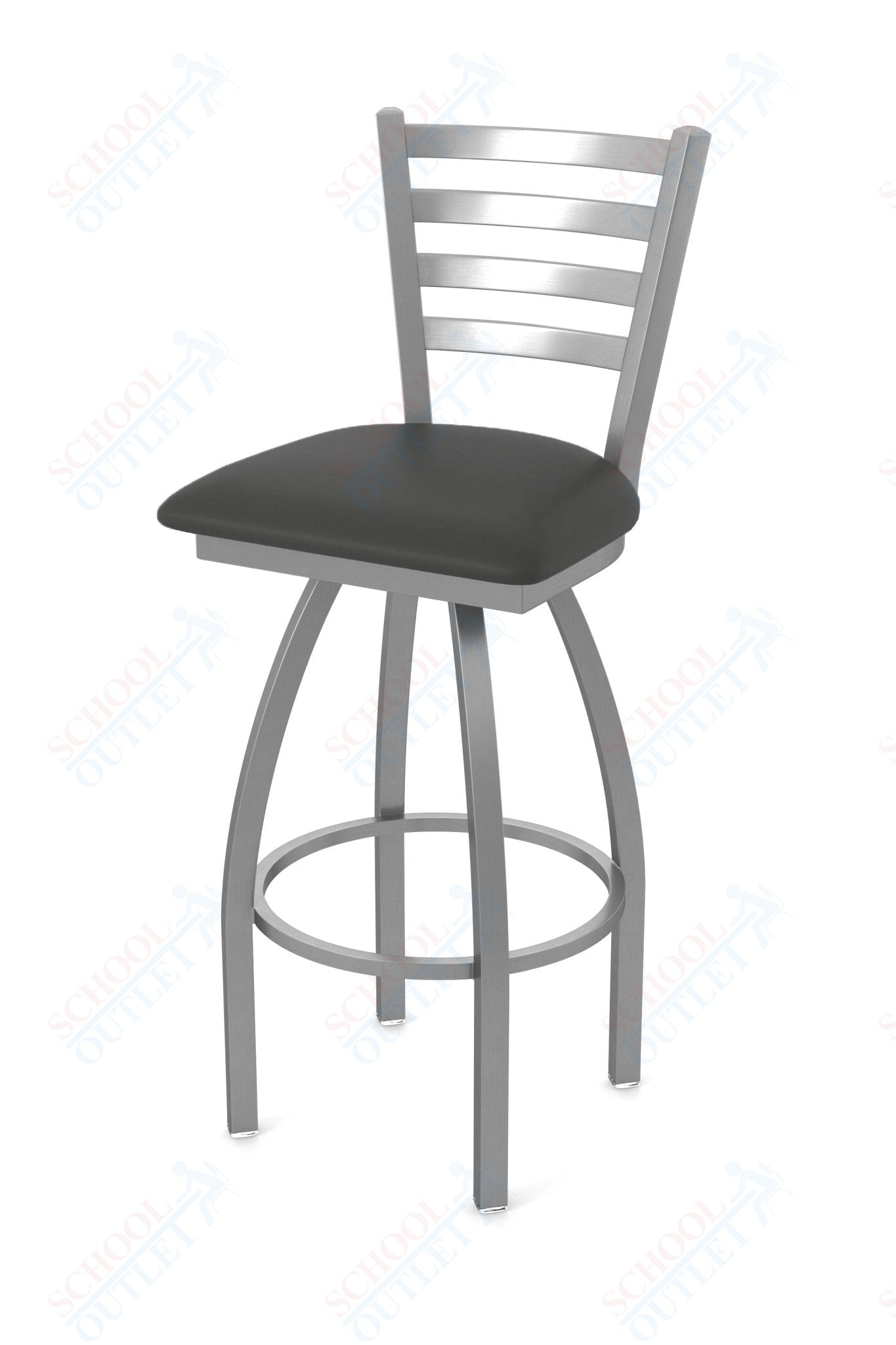 Holland Bar Stool 410 Jackie Swivel Bar Stool 36" (HBS - 410 - BarStool - Upholstery) - SchoolOutlet