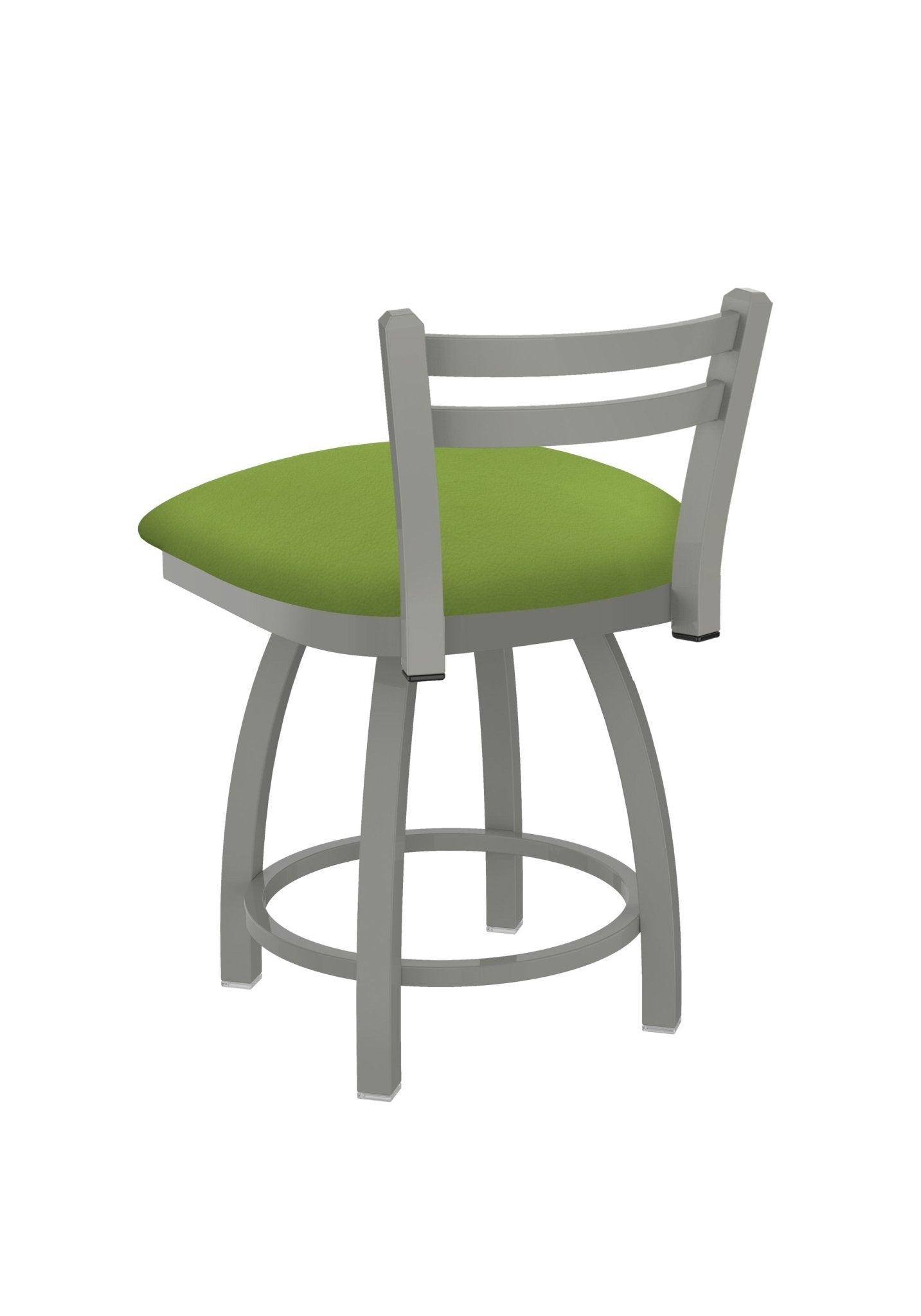 Holland Bar Stool 411 Jackie Low Back Swivel Vanity Stool 18" (HBS - 411 - VanityStool - Upholstery) - SchoolOutlet