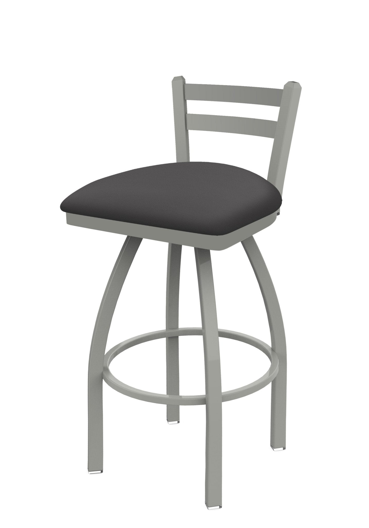 Holland Bar Stool 411 Jackie Low Back Swivel Counter Stool 25" (HBS - 411 - CounterStool - Upholstery) - SchoolOutlet