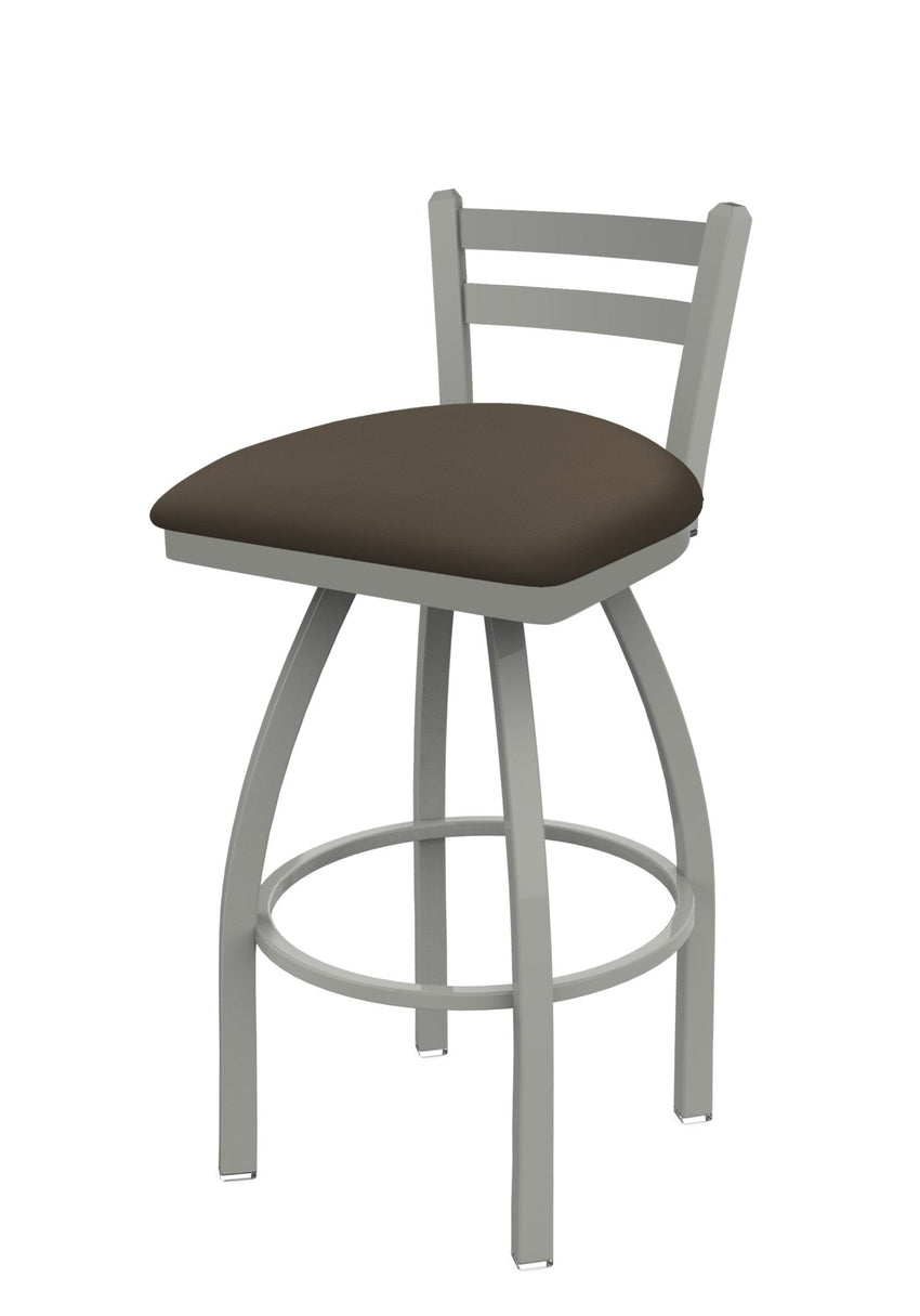 Holland Bar Stool 411 Jackie Low Back Swivel Counter Stool 25" (HBS - 411 - CounterStool - Upholstery) - SchoolOutlet