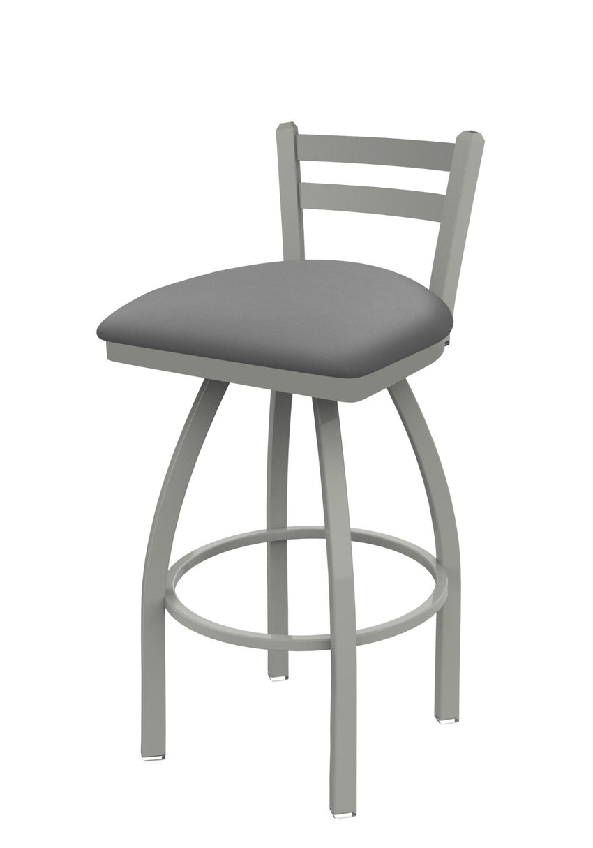 Holland Bar Stool 411 Jackie Low Back Swivel Counter Stool 25" (HBS - 411 - CounterStool - Upholstery) - SchoolOutlet