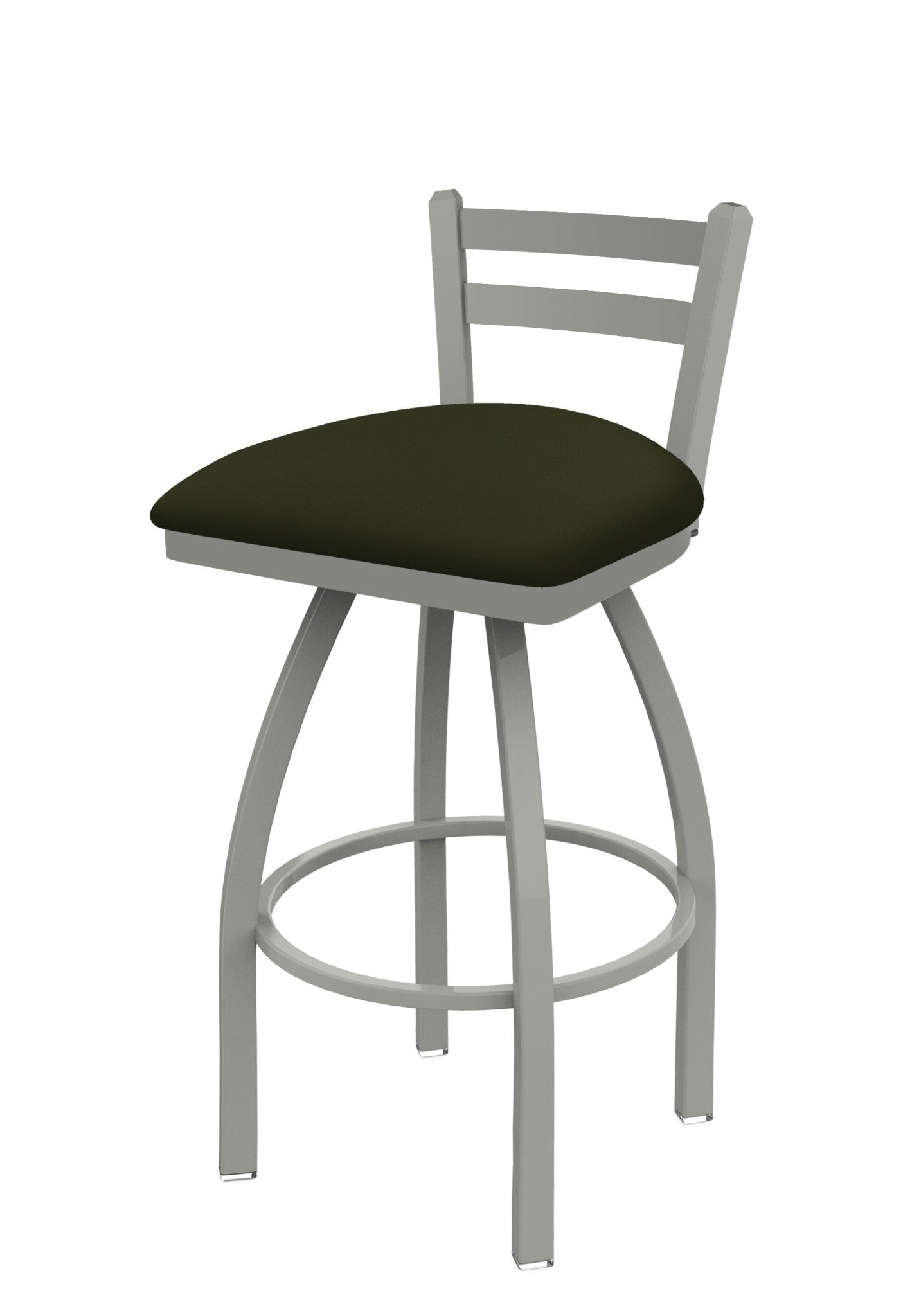 Holland Bar Stool 411 Jackie Low Back Swivel Counter Stool 25" (HBS - 411 - CounterStool - Upholstery) - SchoolOutlet