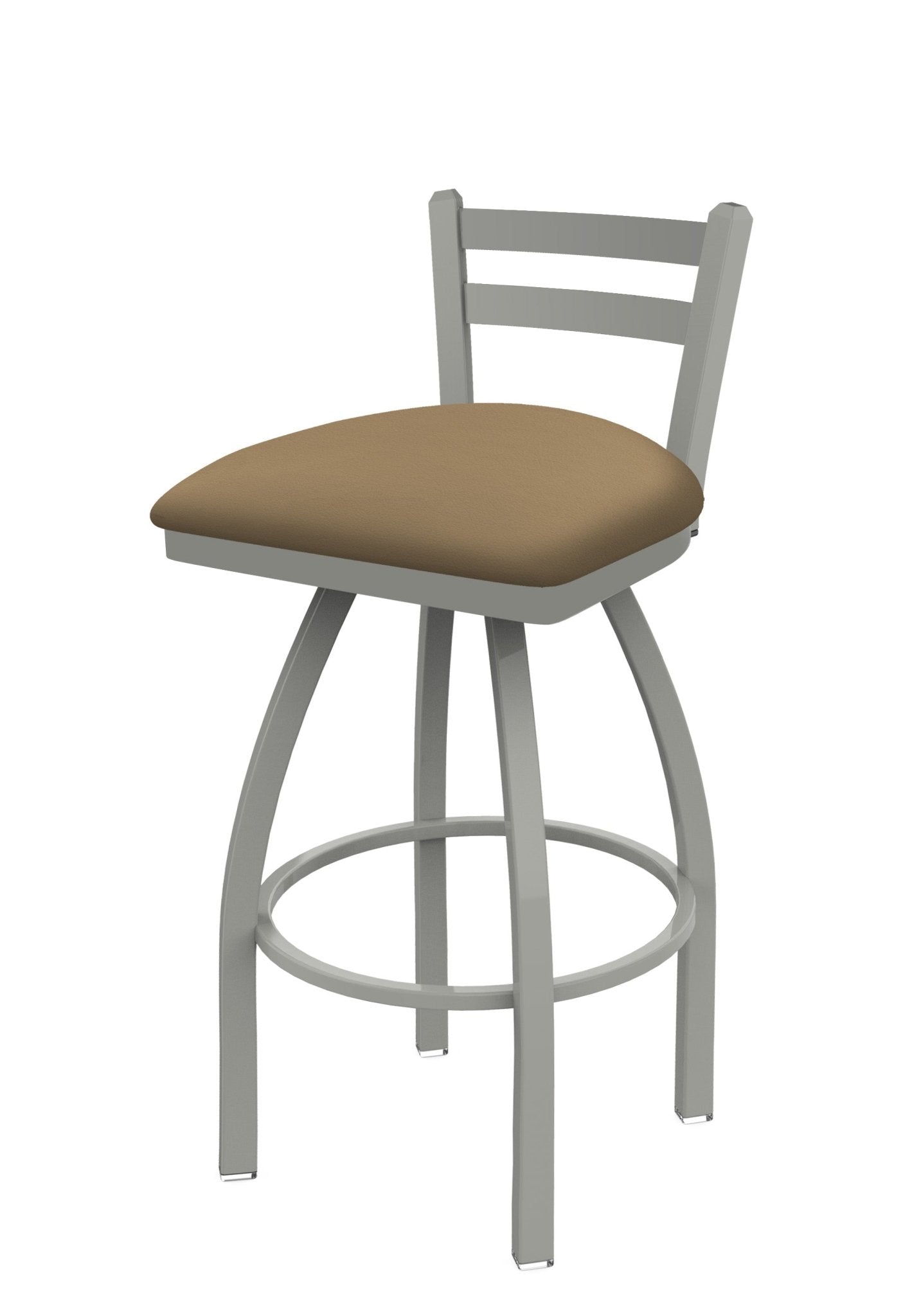 Holland Bar Stool 411 Jackie Low Back Swivel Counter Stool 25" (HBS - 411 - CounterStool - Upholstery) - SchoolOutlet