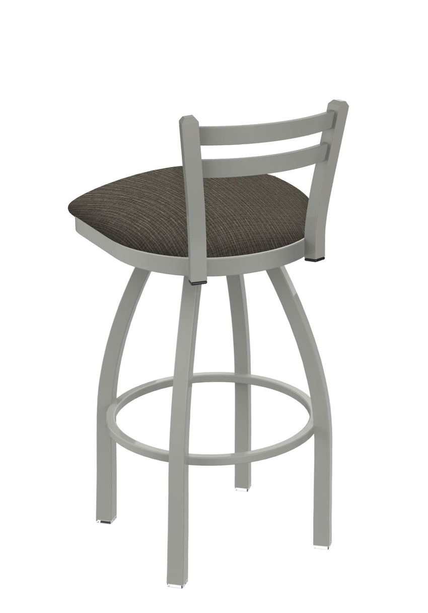 Holland Bar Stool 411 Jackie Low Back Swivel Counter Stool 25" (HBS - 411 - CounterStool - Upholstery) - SchoolOutlet