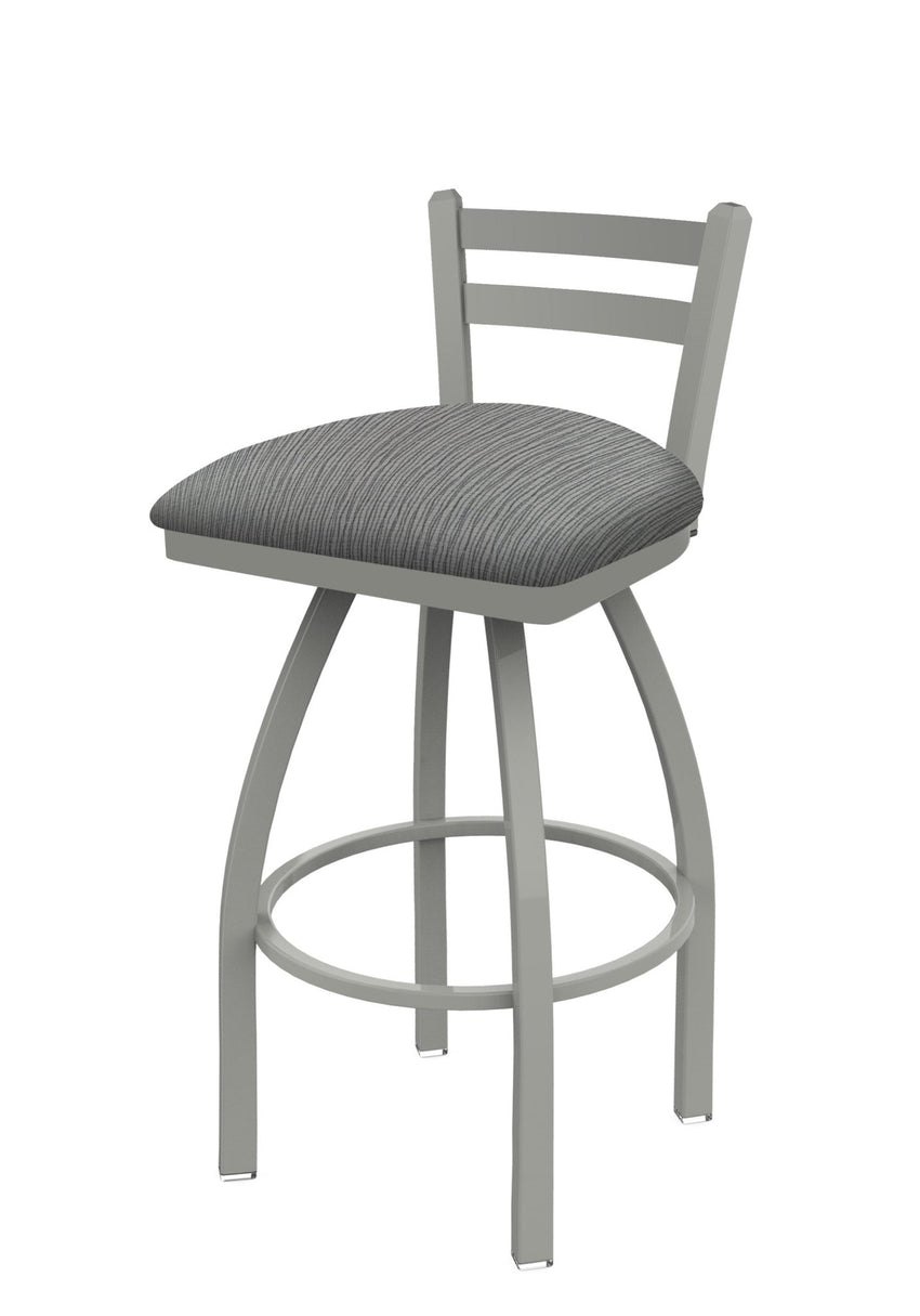 Holland Bar Stool 411 Jackie Low Back Swivel Counter Stool 25" (HBS - 411 - CounterStool - Upholstery) - SchoolOutlet