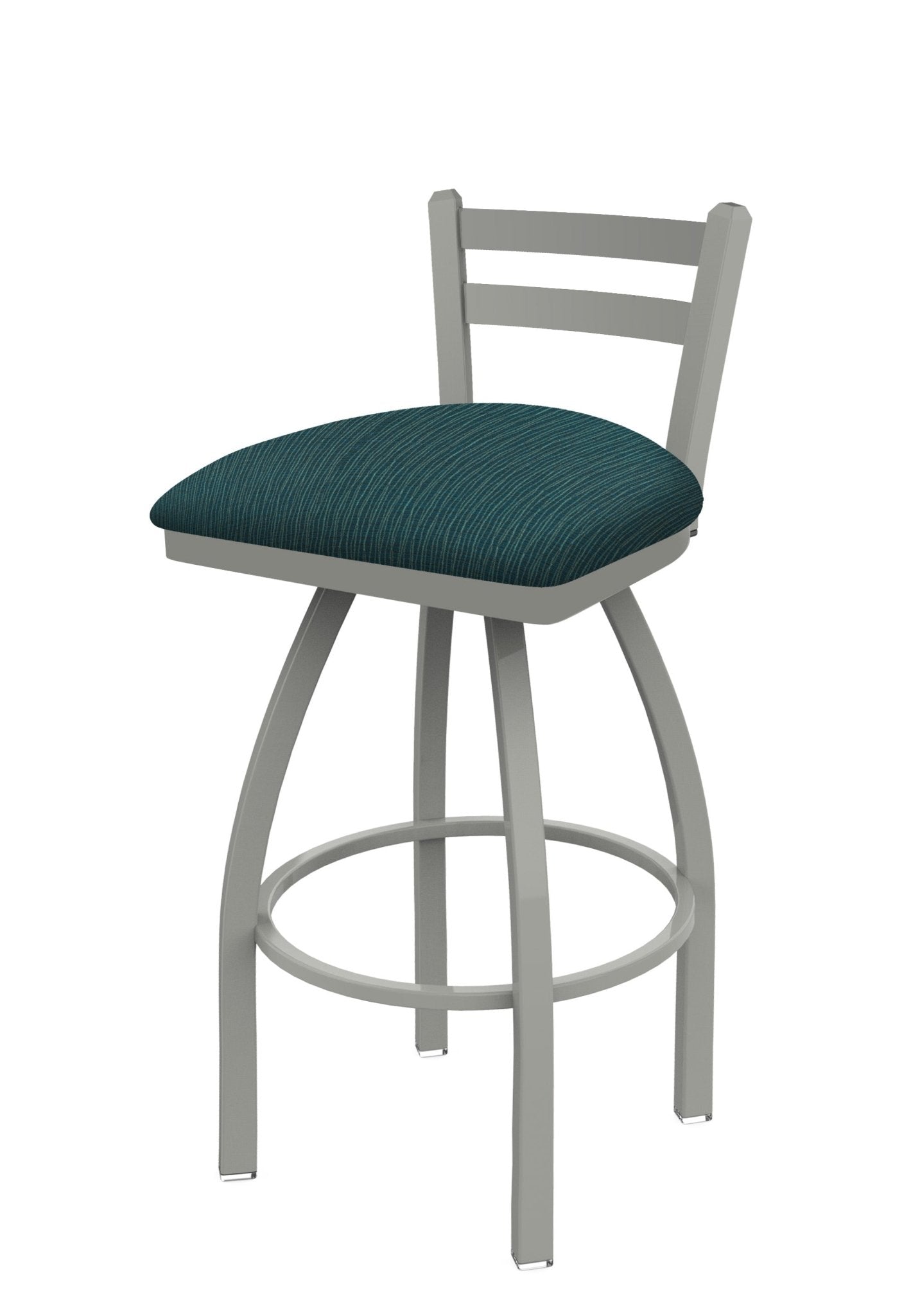 Holland Bar Stool 411 Jackie Low Back Swivel Counter Stool 25" (HBS - 411 - CounterStool - Upholstery) - SchoolOutlet
