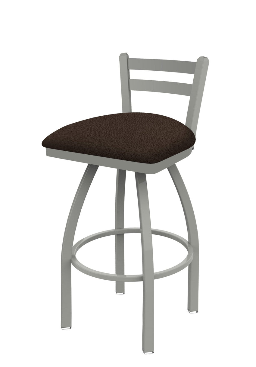 Holland Bar Stool 411 Jackie Low Back Swivel Counter Stool 25" (HBS - 411 - CounterStool - Upholstery) - SchoolOutlet