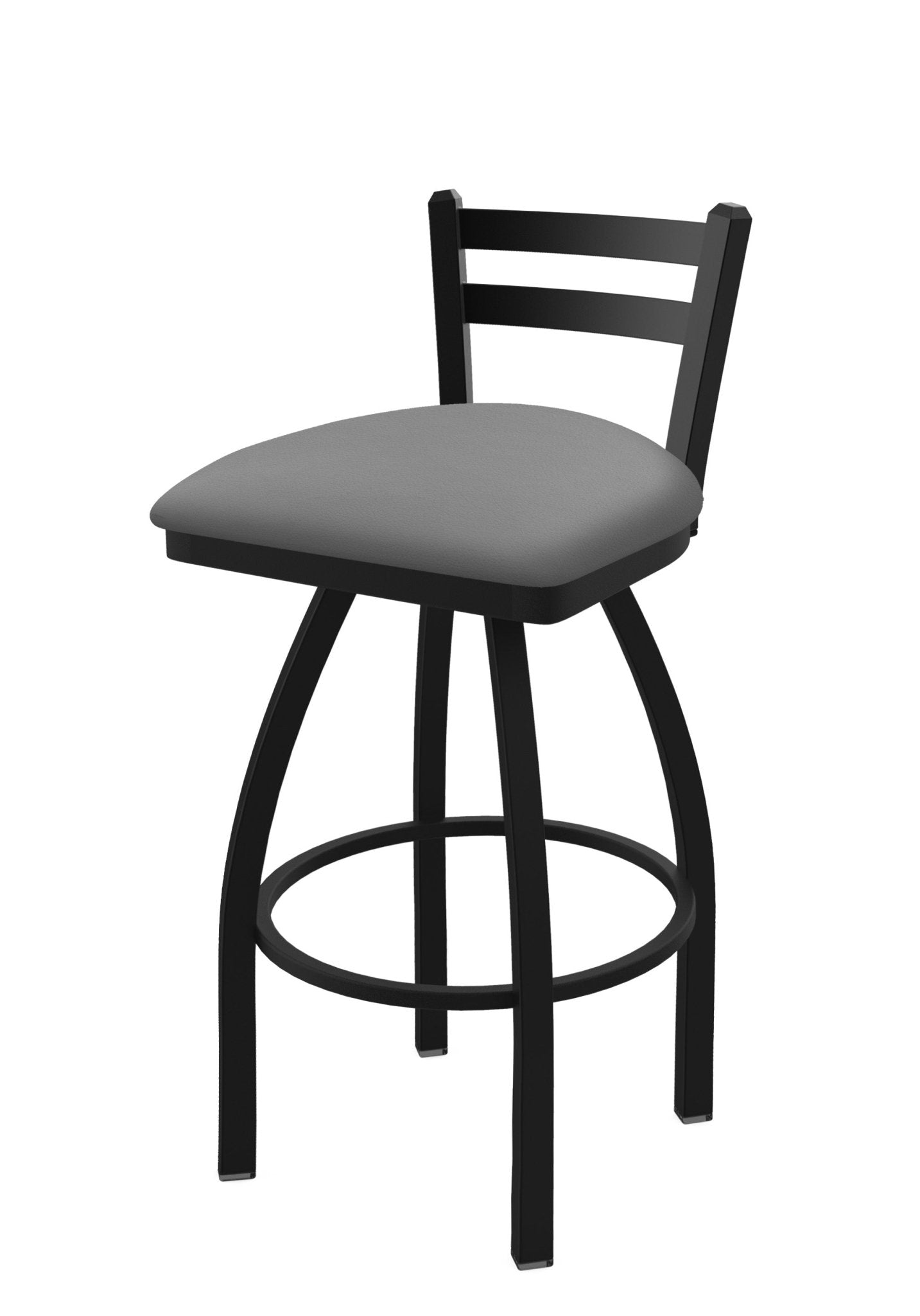 Holland Bar Stool 411 Jackie Low Back Swivel Counter Stool 25" (HBS - 411 - CounterStool - Upholstery) - SchoolOutlet