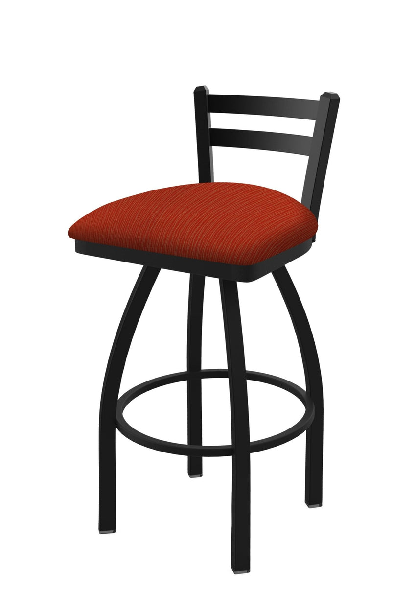 Holland Bar Stool 411 Jackie Low Back Swivel Counter Stool 25" (HBS - 411 - CounterStool - Upholstery) - SchoolOutlet