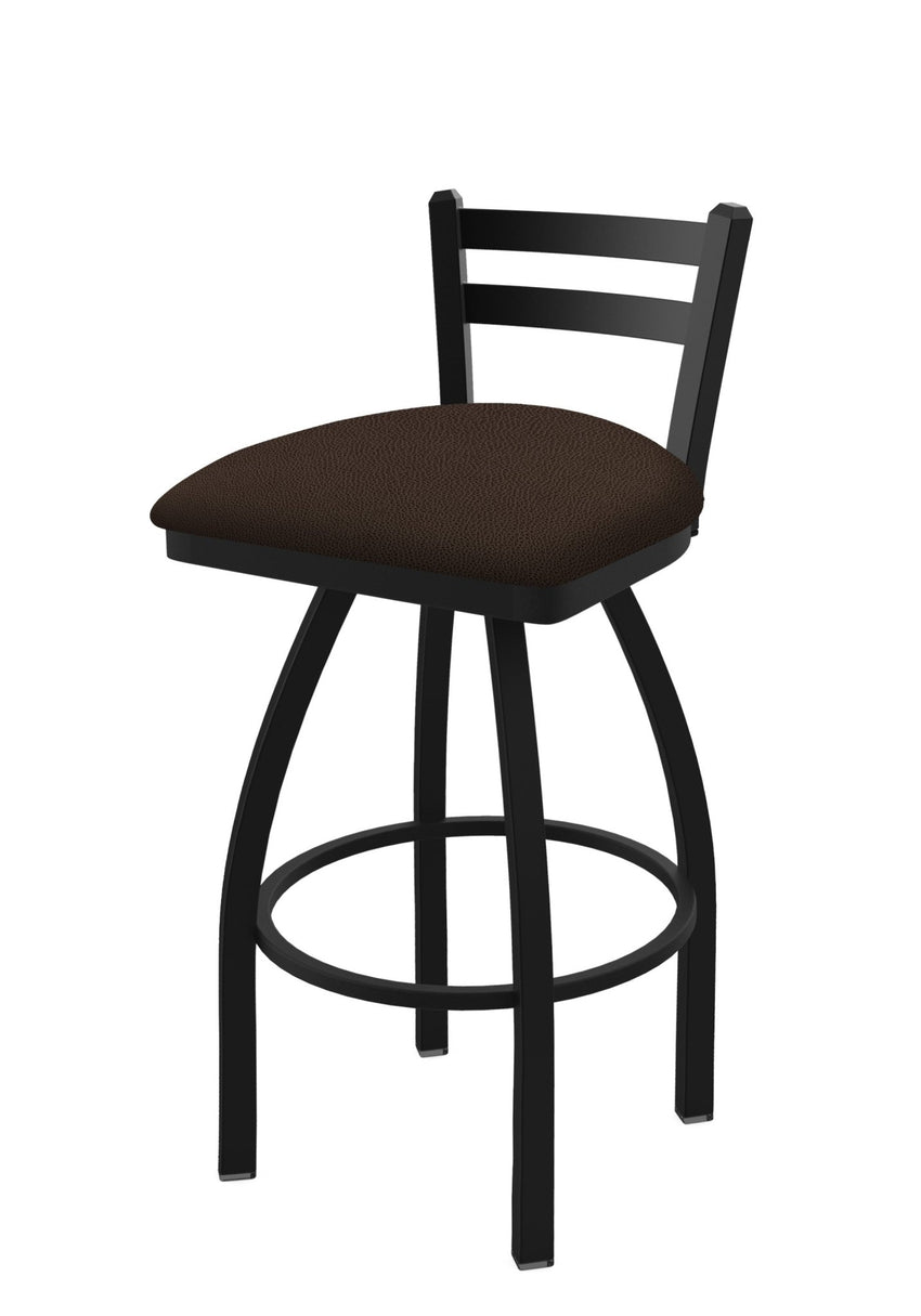 Holland Bar Stool 411 Jackie Low Back Swivel Counter Stool 25" (HBS - 411 - CounterStool - Upholstery) - SchoolOutlet