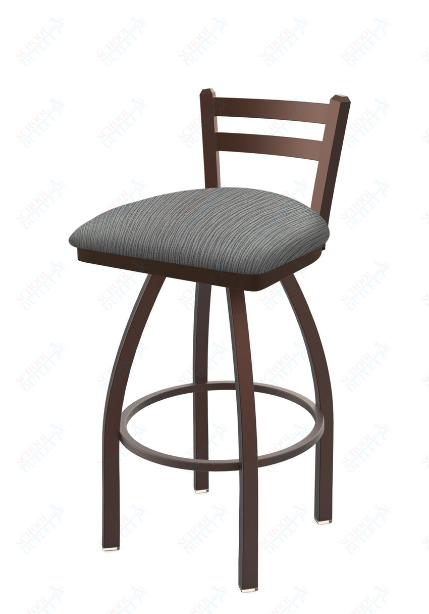 Holland Bar Stool 411 Jackie Low Back Swivel Counter Stool 25" (HBS - 411 - CounterStool - Upholstery) - SchoolOutlet
