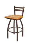Holland Bar Stool 411 Jackie Low Back Swivel Counter Stool 25