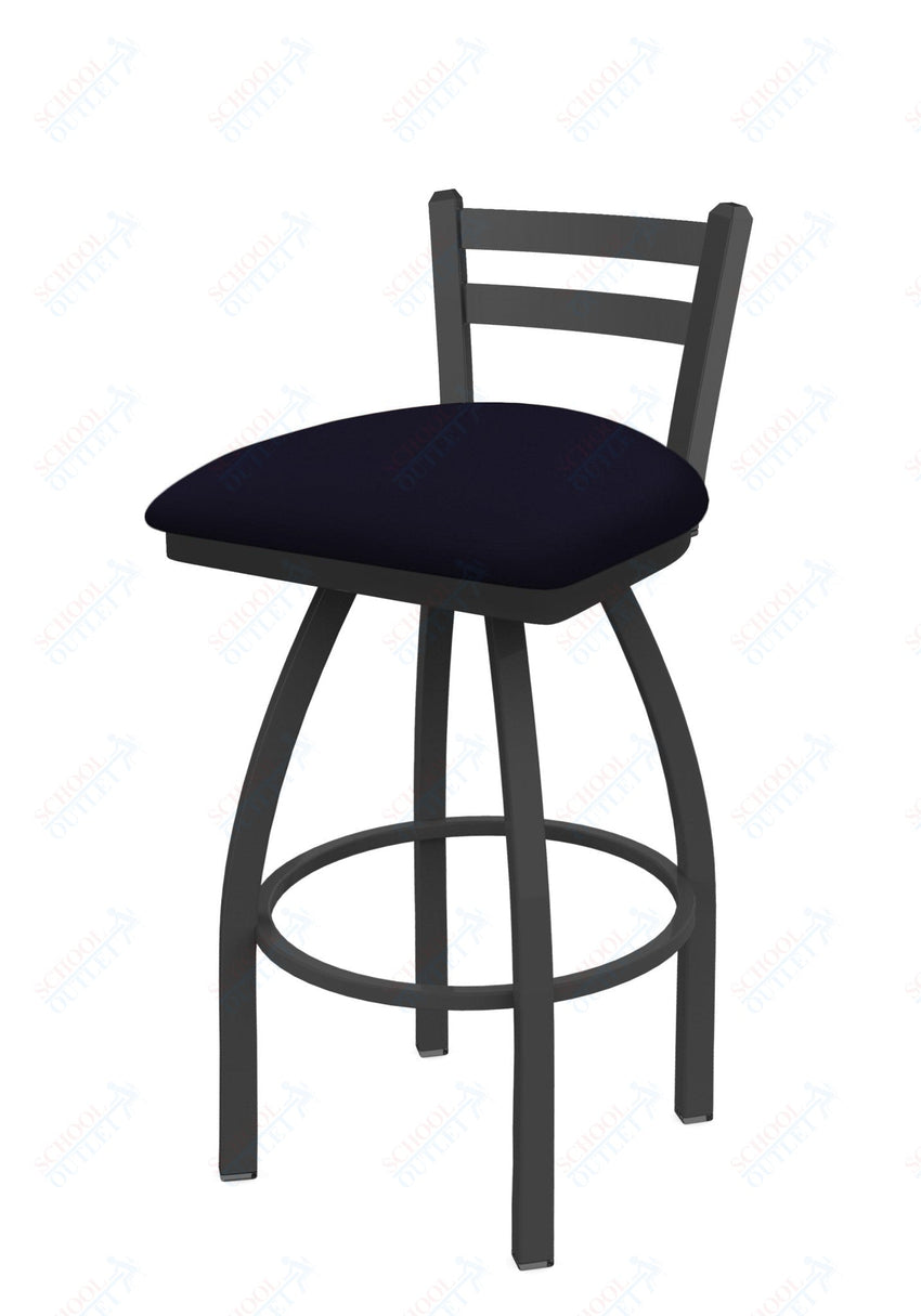 Holland Bar Stool 411 Jackie Low Back Swivel Counter Stool 25" (HBS - 411 - CounterStool - Upholstery) - SchoolOutlet