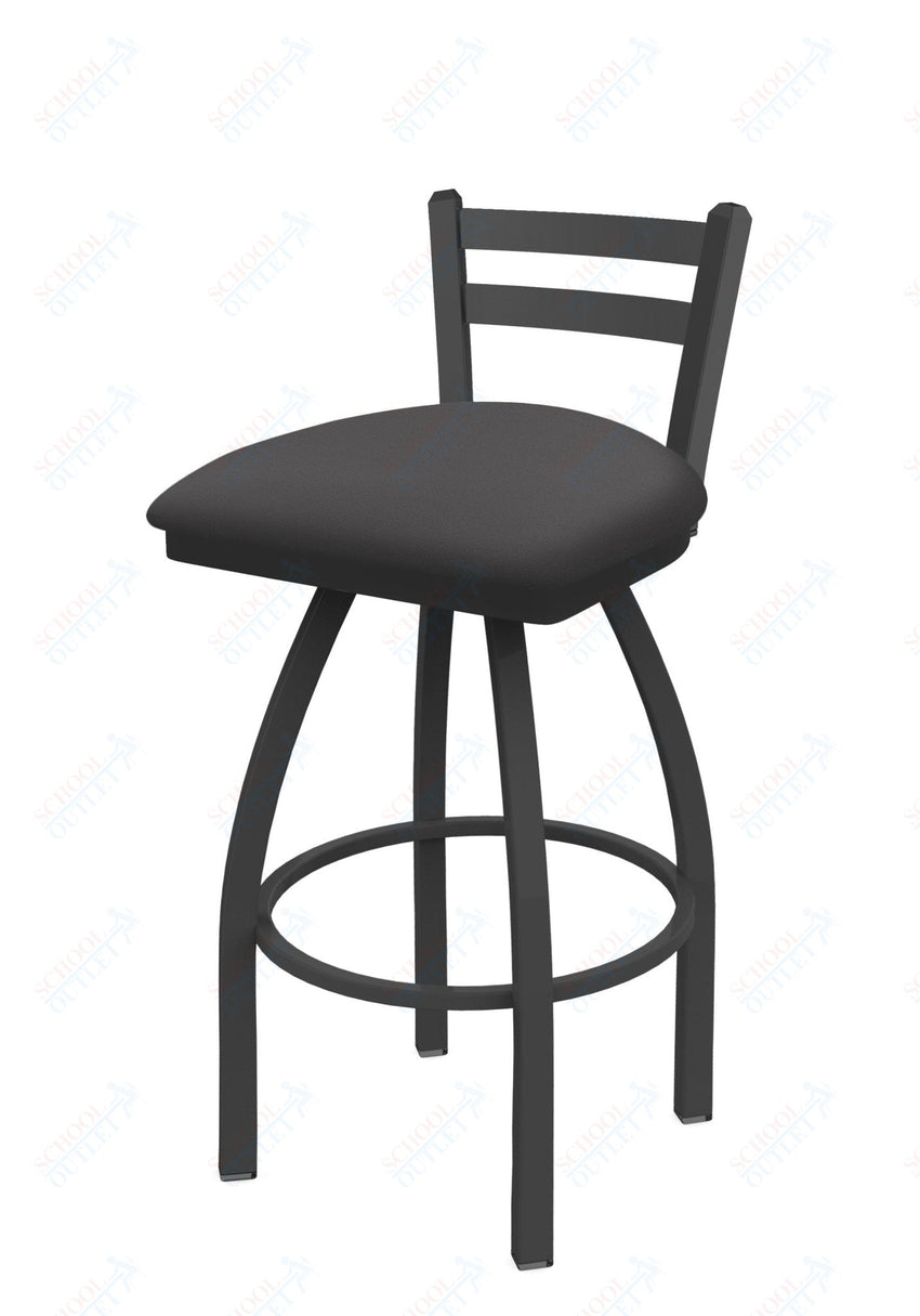 Holland Bar Stool 411 Jackie Low Back Swivel Counter Stool 25" (HBS - 411 - CounterStool - Upholstery) - SchoolOutlet