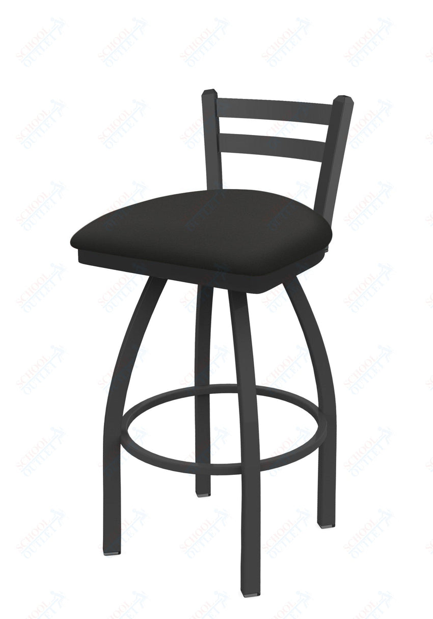 Holland Bar Stool 411 Jackie Low Back Swivel Counter Stool 25" (HBS - 411 - CounterStool - Upholstery) - SchoolOutlet