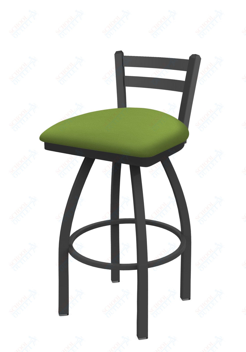 Holland Bar Stool 411 Jackie Low Back Swivel Counter Stool 25" (HBS - 411 - CounterStool - Upholstery) - SchoolOutlet