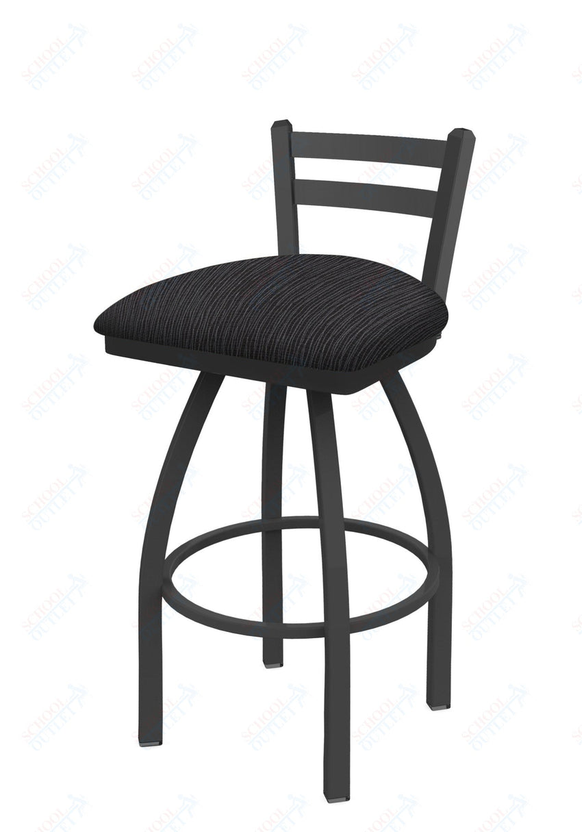 Holland Bar Stool 411 Jackie Low Back Swivel Counter Stool 25" (HBS - 411 - CounterStool - Upholstery) - SchoolOutlet
