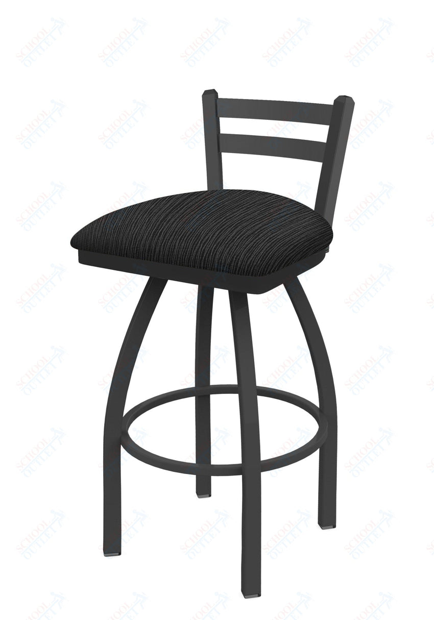 Holland Bar Stool 411 Jackie Low Back Swivel Counter Stool 25" (HBS - 411 - CounterStool - Upholstery) - SchoolOutlet