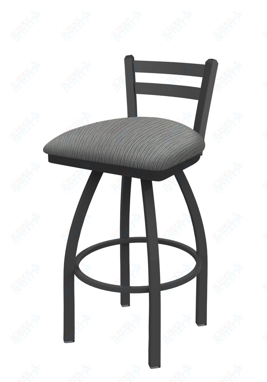 Holland Bar Stool 411 Jackie Low Back Swivel Counter Stool 25" (HBS - 411 - CounterStool - Upholstery) - SchoolOutlet
