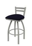 Holland Bar Stool 411 Jackie Low Back Swivel Bar Stool Upholstered Seat 30