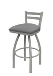 Holland Bar Stool 411 Jackie Low Back Swivel Bar Stool Upholstered Seat 30
