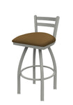 Holland Bar Stool 411 Jackie Low Back Swivel Bar Stool Upholstered Seat 30