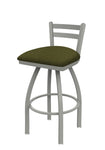 Holland Bar Stool 411 Jackie Low Back Swivel Bar Stool Upholstered Seat 30