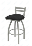 Holland Bar Stool 411 Jackie Low Back Swivel Bar Stool Upholstered Seat 30