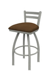 Holland Bar Stool 411 Jackie Low Back Swivel Bar Stool Upholstered Seat 30
