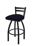 Holland Bar Stool 411 Jackie Low Back Swivel Bar Stool Upholstered Seat 30