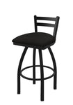 Holland Bar Stool 411 Jackie Low Back Swivel Bar Stool Upholstered Seat 30