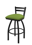 Holland Bar Stool 411 Jackie Low Back Swivel Bar Stool Upholstered Seat 30