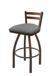 Holland Bar Stool 411 Jackie Low Back Swivel Bar Stool Upholstered Seat 30
