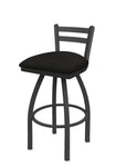 Holland Bar Stool 411 Jackie Low Back Swivel Bar Stool Upholstered Seat 30