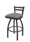 Holland Bar Stool 411 Jackie Low Back Swivel Bar Stool Upholstered Seat 30